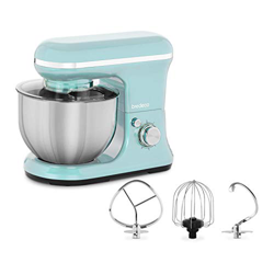 bredeco Robot Da Cucina Impastatrice Planetaria Macchina Multifunzione BCPM-1200LBB (1.200 W, 5 L, Blu) precio