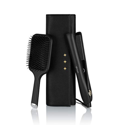 ghd gold gift set Piastra per Capelli con astuccio e paddle brush, Nero en oferta