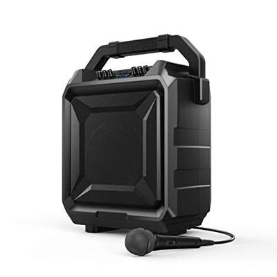 Bomaker Sistema PA Portatile, Cassa Karaoke Bluetooth, 500w Cassa Amplificata Ricaricabile con Microfono e Telecomando, 6 Modalità EQ, Bluetooth/USB 2