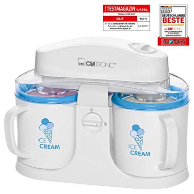 Clatronic ICM 3650 - ice cream makers (White)