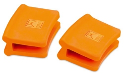 BRA efficienti - silicone Mitts / Maniglia Manopole, confezione da 2, di piccola dimensione, per gamma efficiente con un diametro di 20 cm, Orange características