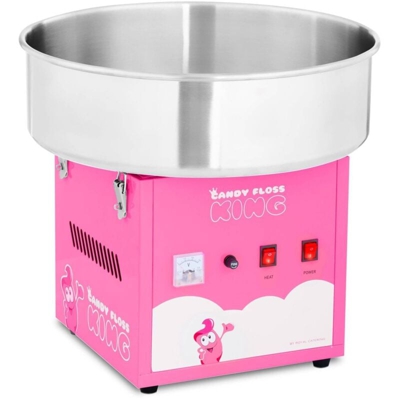 Macchina per zucchero filato - 52 cm - 1.200 W - rosa - ROYAL CATERING