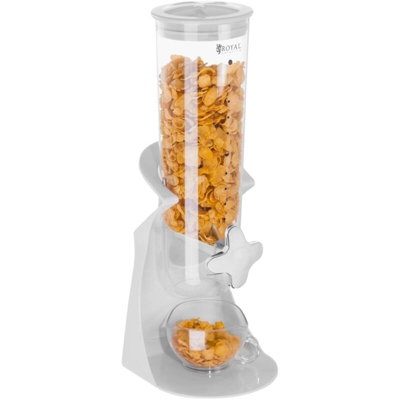 Royal Catering - Dispenser per cereali 1,5 L – 1 contenitore