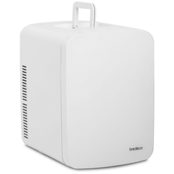 Bredeco - Mini Frigo Portatile Mobile Frigorifero Da Viaggio Frigo Bar 15 L Bianco/grigio precio