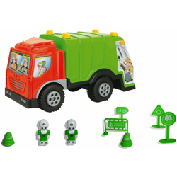 Camion spazzatura giocattolo per bambini Pulito' camion gioco rifiuti immondizia - BS en oferta