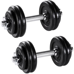 Set 2 Manubri Cromato - 2 X 15 Kg características