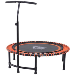 Trampolino Elastico Fitness Con Manubrio Nero E Arancione Ø114.3cm en oferta