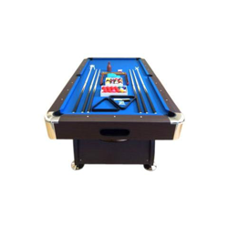 Tavolo Da Bigliardo 8 Ft + Accessori Per Carambola - Snooker Blu 220 X 110 Cm Full Optional en oferta