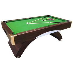 Tavolo Da Bigliardo 8 Ft + Accessori Per Carambola + Snooker 220 X 110 Cm Leonida Design Moderno en oferta