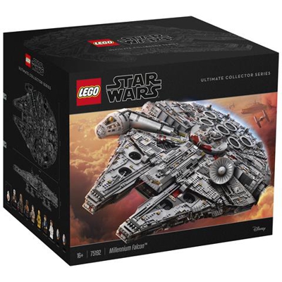 Star Wars Millennium Falcon set per costruzioni