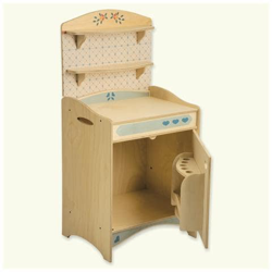 Mobiletto Frigo Componibile Giocattolo In Legno Per Bambini en oferta