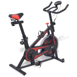 Cyclette Da Spinning Ellittica Con Sensori A Impulso Nera E Rossa características