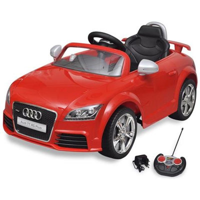 Audi Tt Rs Macchina Cavalcabile Telecomandata Per Bambini Rossa