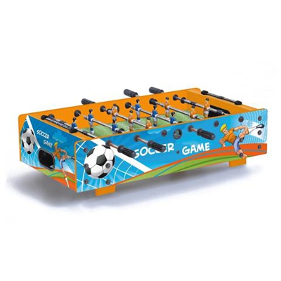 Calciobalilla Linea Games F-Mini Aste Rientranti con Grafica Soccer Game Calcetto FMINIRSOCCER