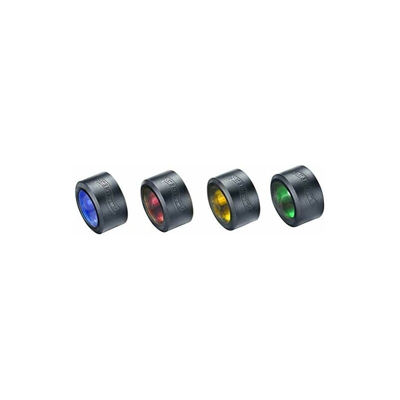 Walther 3.7082.3 PRO - Set di filtri colorati per PL70(r) PL80, colore: Multicolore - WALTHER DESIGN