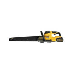 Scie alligator DEWALT - FLEXVOLT - 450 mm - 54 V XR - 2 Batteries, chargeur, sac de transport - DCS398T2 en oferta