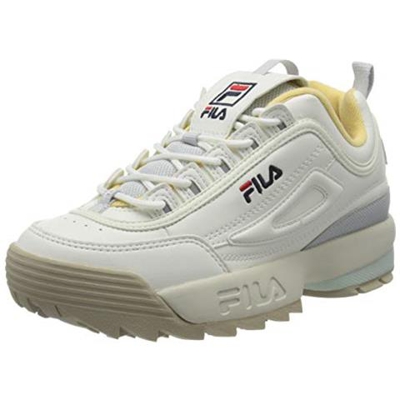 Fila Disruptor Cb Low Wmn 1010604-02x, Scarpe Da Ginnastica Basse Donna, Bianco (bianco 1010604/02x), 39 Eu