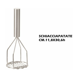 SCHIACCIAPATATE CM.11,8X30,6h MANUALE - BIGHOUSE IT en oferta