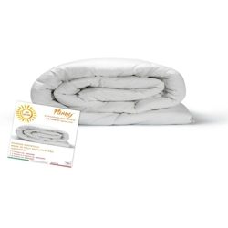 PIUMINO PLUMY SINTETICO LEGGERO BIANCO ESTIVO 100 gr./mq. 1 PIAZZA - TEX FAMILY en oferta