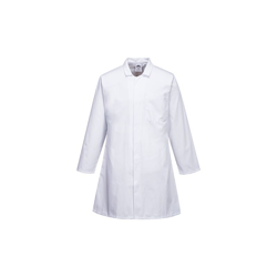 Camice alimentare uomo | Small - White - NEUTRO (SENZA PERSONALIZZAZIONE) - PORTWEST precio