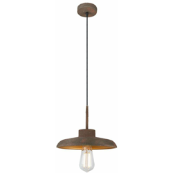 Etc-shop - Lampada da soffitto a sospensione RETRO lampada da sospensione per soggiorno arrugginita DIMMERABILE nel set con lampadine a LED en oferta