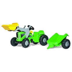 Kiddy Futura Trac verde c / Rimorchio e Ruspa Kid (2014) 630035 características