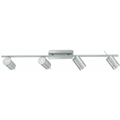 Etc-shop - 12 Watt LED Spot faretti a soffitto lampada d'argento presa GU10 sala portatile