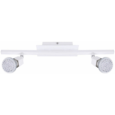 Etc-shop - 10 Watt LED plafoniera ferroviario riflettori acciaio parete lampada di illuminazione