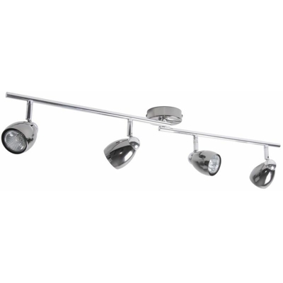 Etc-shop - Faretti per faretti a soffitto Faretti neri cromati regolabili inclusi lampadine a LED