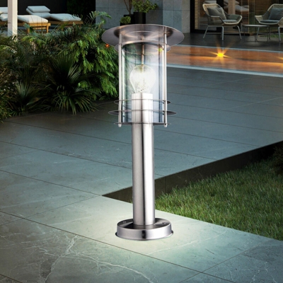 Etc-shop - Lampada da esterno a LED da 7 Watt EEK A + Illuminazione Patio da giardino in acciaio inox IP44