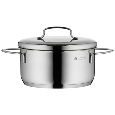 Tegame Con Coperchio Acciaio Inox Cromargan 18/10 Ø 16cm H 12,5cm - Linea Mini