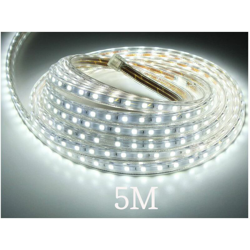 Striscia led 5M luce fredda flessibile siliconata fila led 2835 singola - DRIWEI precio