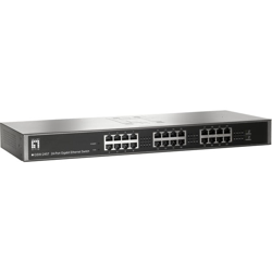 GSW-2457 No gestito Gigabit Ethernet (10/100/1000) Nero, Grigio, Interruttore precio