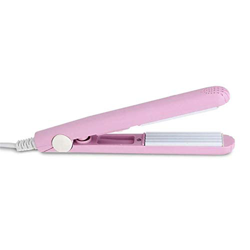 Syfinee Mini Hair Straightener & Curler Ceramic Mini Hair Curler 2-in-1 Hair Straightener Quick Hair Styling Long-Lasting Effect en oferta