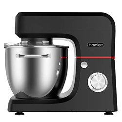 Homlee 1800W Impastatrice Planetaria Multifunzione Professionale, Ad alta potenza Robot da Cucina Capacità 6,5 litri, Elegante Nero precio