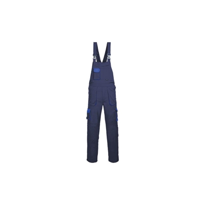 Salopette in contrasto con bretelle Texo | Navy - Medium - NEUTRO (SENZA PERSONALIZZAZIONE) - Portwest