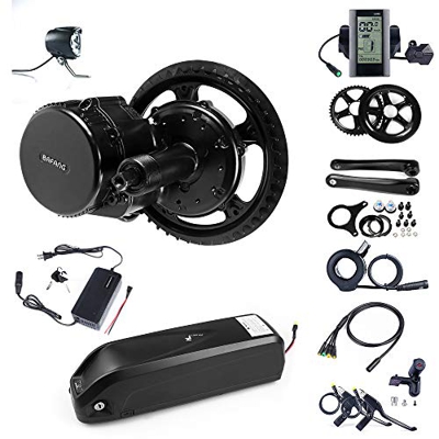 Bafang 8fun BBS02B 48V 750W Mid-Engine Centrale Motor ebike Bici elettrica Kit di conversione Mid-Engine per Mountain Bike Bici da Strada