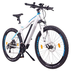 NCM Moscow Plus Bicicletta elettrica da Trekking, 250W, Batteria 48V 16Ah 768Wh 27,5" Bianco precio