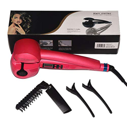 HAIR-BEAUTY Arricciacapelli Automatico 360 ° ruotabile Fashion Curl Secred Ionic Arricciacapelli Automatico,Rosa precio