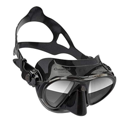 Cressi Nano, Maschera Subacquea Professionale Unisex – Adulto, Nero/Lenti HD características