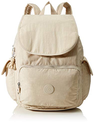 Kipling City Pack, Backpacks Donna, Dynamic Avorio, 18.5x32x37 cm