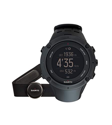 Suunto Ambit3 Peal con fascia toracica, Nero, SS020674000