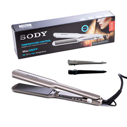 Piastra Larga per Capelli Hair Straighteners SD5014 SODY Piastra al Titanio e Tourmaline Pro Ultra Leggero Piastra agli Ioni Piastra Larga per Capelli características