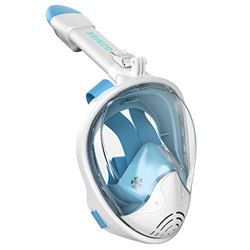 G2RISE Maschera da Snorkeling Pieno Facciale, Maschera Subacquea Set con Supporto per Lo Snorkeling Rimovibile, Antiappannamento e Design Pieghevole p precio