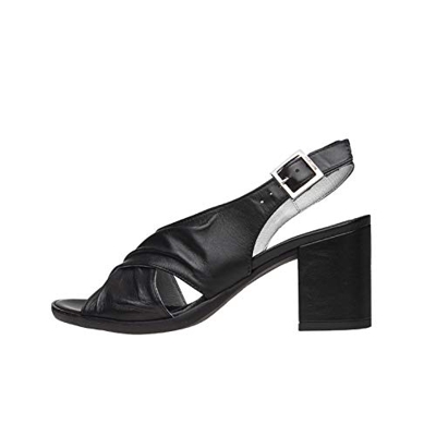 NeroGiardini E012270D Sandali Donna in Pelle - Nero 37 EU