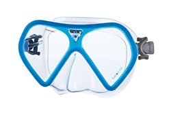 SEAC Fusion MD Maschera in Silicone, Azzurro en oferta