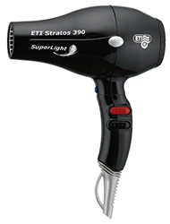 'ETI Asciugacapelli"Stratos 390 Superlight 2000 – 2200 W 485 gr NERO características