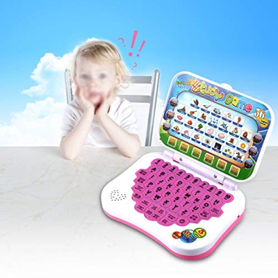 SALUTUYA Computer Portatile per Bambini Leggero e Durevole Computer Portatile per Bambini Apprendimento per apprendimento dell'alfabeto per Bambini St