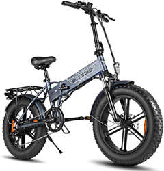 ENGWE 750W Bici Elettriche da 20 Pollici Mountain Beach Snow Bike per Adulti Scooter Elettrico in Alluminio A 7 velocità E-Bike con Ricarica Batteria  en oferta