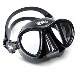 Best divers Maschera Kite, Silicone, Ghiera, Nero precio